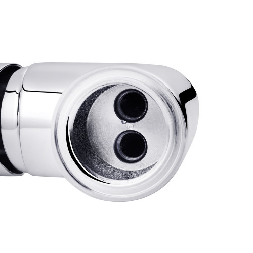 Комплект кухонная мойка Kroner Gebürstet-6050HM + смеситель Küche-C031BLK + дозатор Spender-016