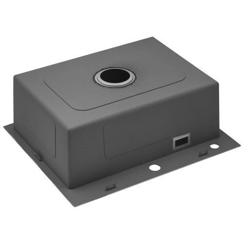 Комплект кухонная мойка Kroner Gebürstet-6050HM + смеситель Klassisch-ESG03817BLK + дозатор Spender-016