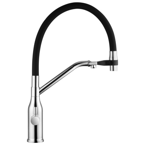 Змішувач для кухні з підключенням до фільтру Kroner KRP Kuche - C03816BLK