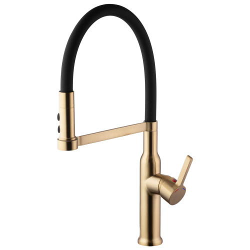 Змішувач для кухні Kroner KRP Ersel - GBG03112BLK
