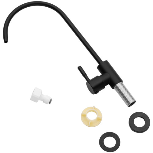 Кухонна мийка Kroner KRP Schwarze - SET7545F4HM PVD (3.0/0.8 мм)