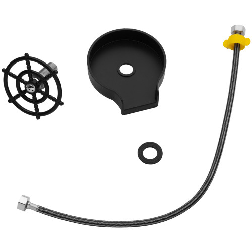 Кухонна мийка Kroner KRP Schwarze - SET7545F4HM PVD (3.0/0.8 мм)