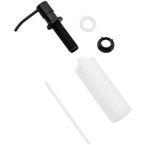 Кухонна мийка Kroner KRP Schwarze - SET7545F4HM PVD (3.0/0.8 мм)