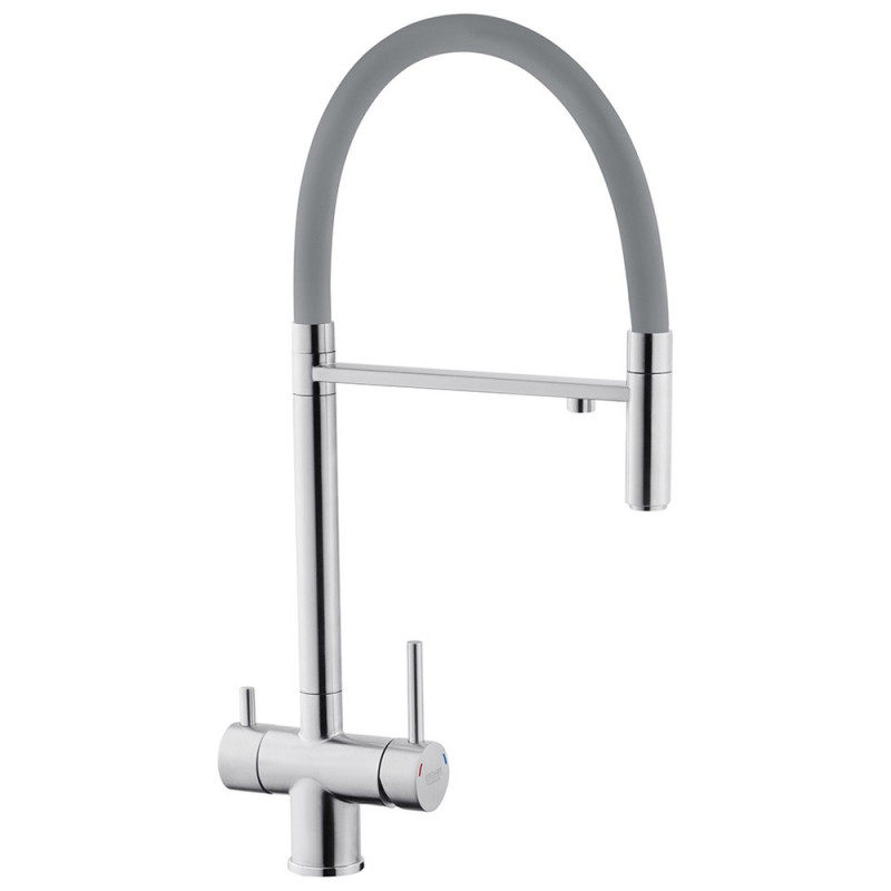 Змішувач для кухні з підключенням до фільтру Kroner KRP Edelstahl Klassisch - ESG03815GRA
