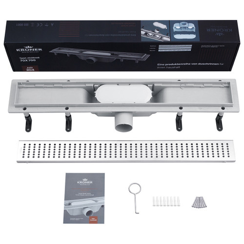 Трап линейный Kroner KRP Harz L70 Löcher