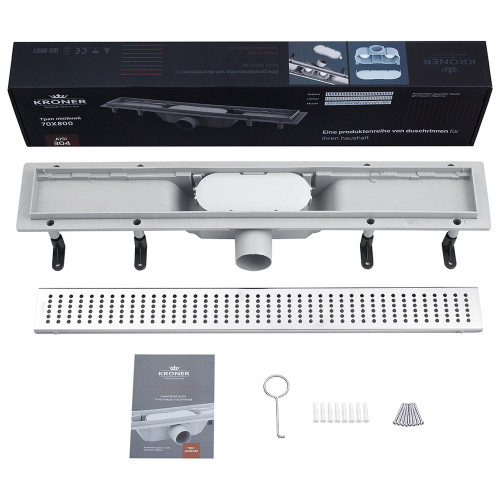 Трап линейный Kroner KRP Harz L80 Löcher