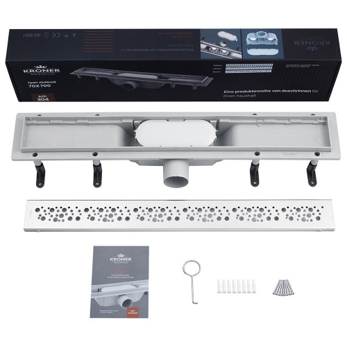 Трап линейный Kroner KRP Harz M70 Muster