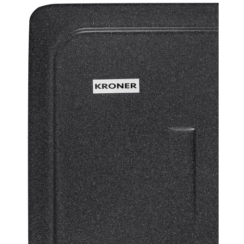 Кухонная мойка Kroner KRP Komposit GRB - 6243