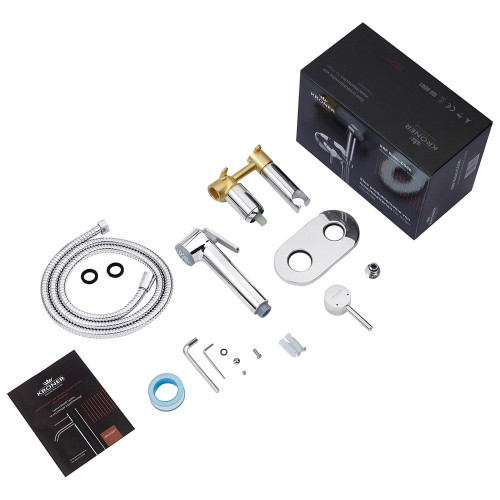 Змішувач з гігієнічним душем Kroner KRP Bidet - C086