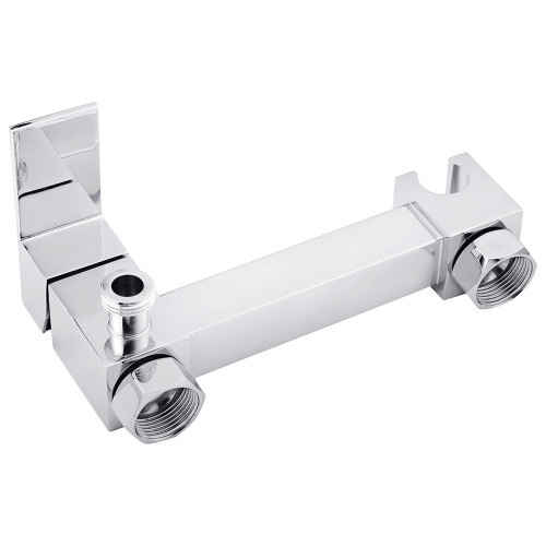 Смеситель для биде Kroner KRP Edelstahl Kubus - CHR052 с гигиеническим душем