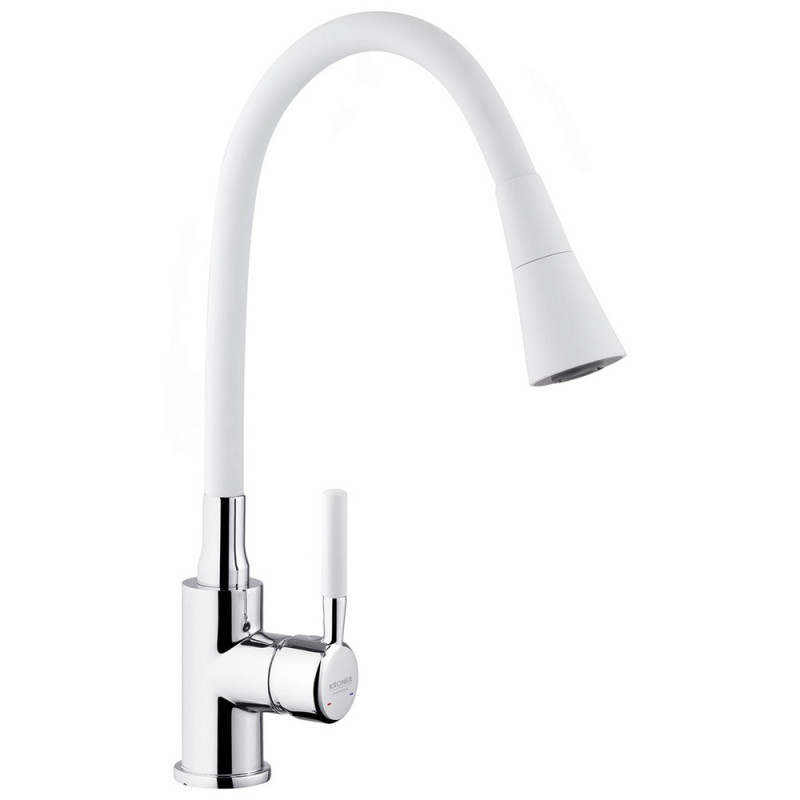 Смеситель для кухни Kroner KRM Kuche - C132WHI