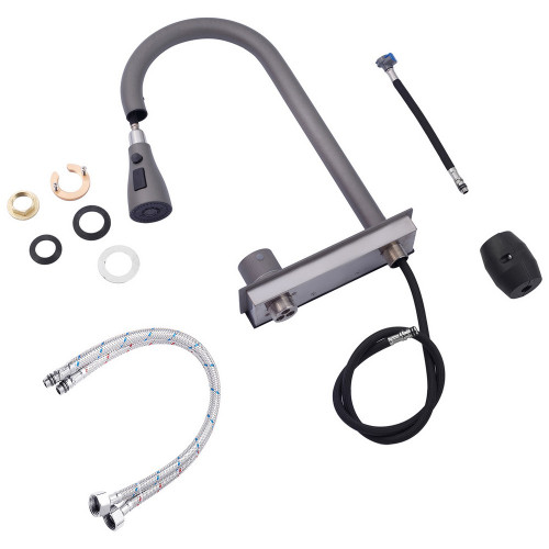 Кухонная мойка Kroner KRP Schwarze - SET7545NG PVD (3.0/0.8 мм)