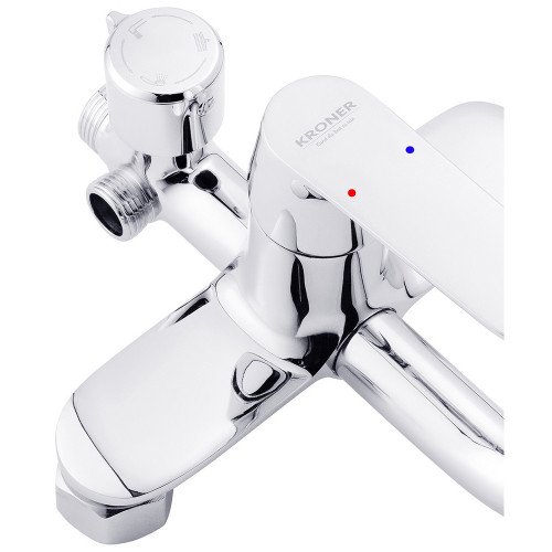 Набор 3 в 1 душевая система Kroner Armada-C064K + смеситель Hagen-C010 + смеситель Bidet-C082
