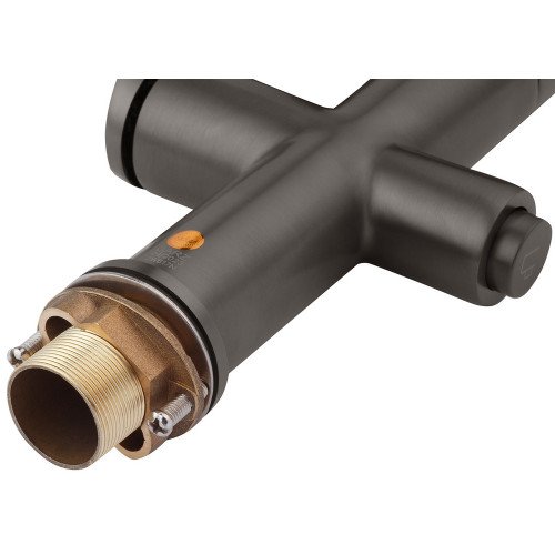 Комплект кухонна мийка Kroner Schwarze-6350HM PVD + змішувач Graz-GRP03815 + дозатор Spender-SCH049