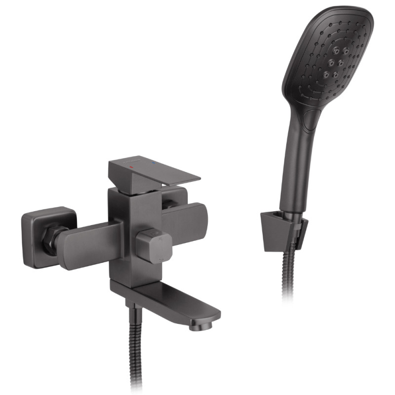 Змішувач для ванни Kroner KRP Edelstahl Kubus - PVD060