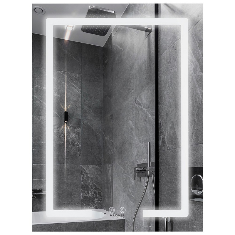 Дзеркало Kroner KRP Spiegel VR2-6080 з LED-підсвічуванням