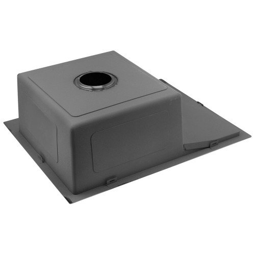 Комплект кухонная мойка Kroner Gebürstet-6350RHM + смеситель Küche-C031GRA + дозатор Spender-016