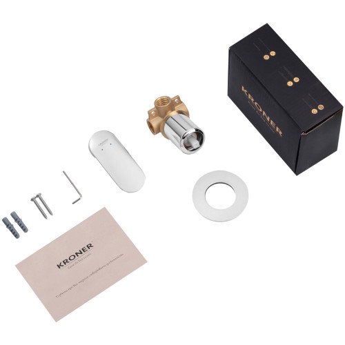 Смеситель скрытого монтажа для душа Kroner Element 211433-0101