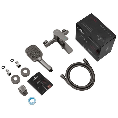 Набор змішувачів Kroner Makon-GRP060 + змішувач Makon-GRP030-T + змішувач Makon-GRP010