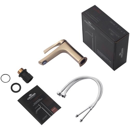 Смеситель для раковины Kroner KRP Axis Line - GBG010