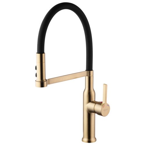 Смеситель для кухни Kroner KRP Ersel - GBG03112BLK