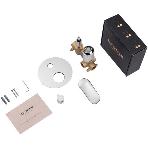 Смеситель скрытого монтажа для душа Kroner Element 211337-0101