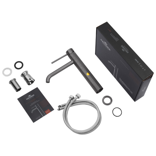 Смеситель для раковины Kroner KRP Edelstahl Berg-GRP010-3