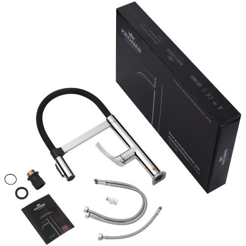 Змішувач для кухні з підключенням до фільтру Kroner KRP Axis Line - C039569