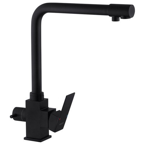 Смеситель для кухни с подключением к фильтру Kroner KRP Edelstahl Kubus - SCH03810