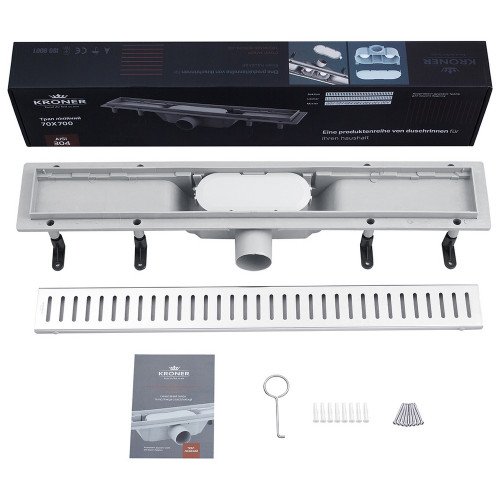 Трап линейный Kroner KRP Harz S70 Sektion