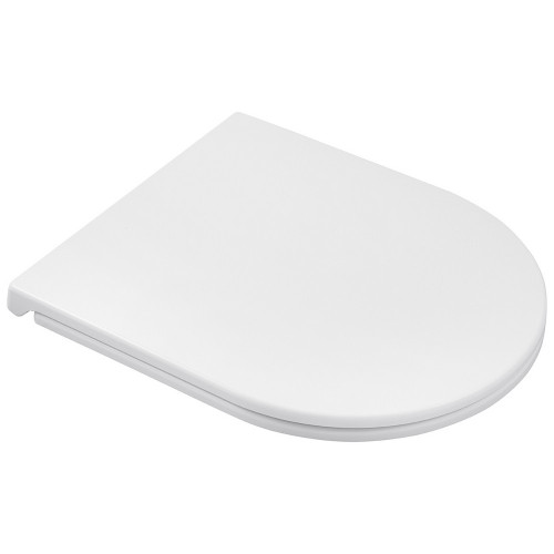 Унітаз підвісний Kroner Harz WHI493736 RIMLESS безобідковий з сидінням Slim Duroplast / Soft - close / Quick relase