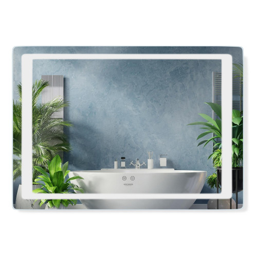 Зеркало Kroner KRP Spiegel HR2 - 7050 с LED - подсветкой и антизапотеванием