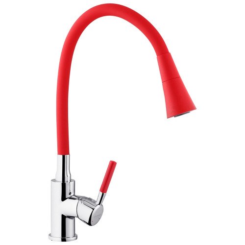 Смеситель для кухни Kroner KRM Kuche - C132RED