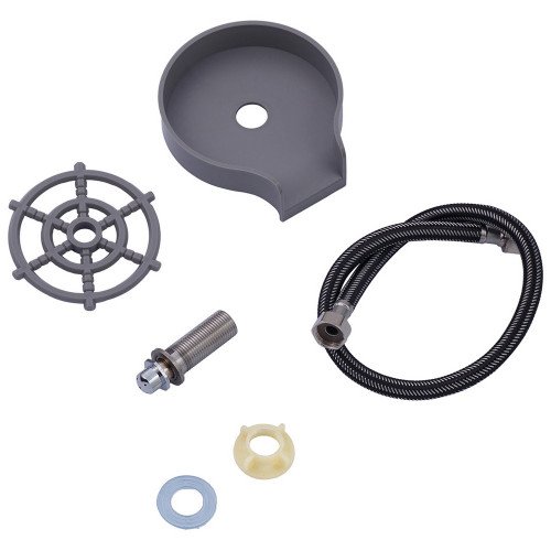 Кухонная мойка Kroner KRP Schwarze - SET7545NG PVD (3.0/0.8 мм)