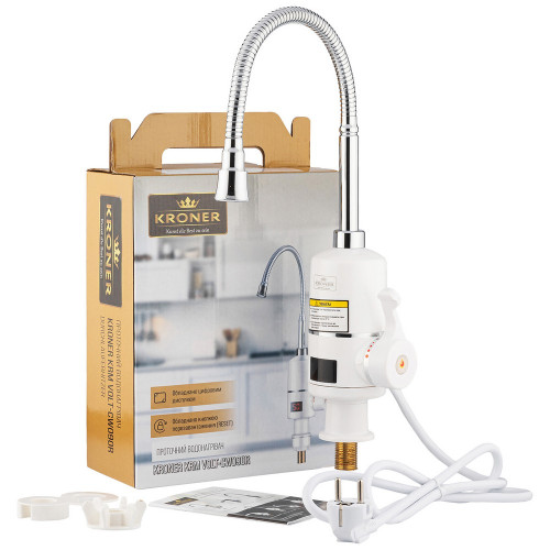 Проточный кран Kroner KRM Volt - CW090R с дисплеем