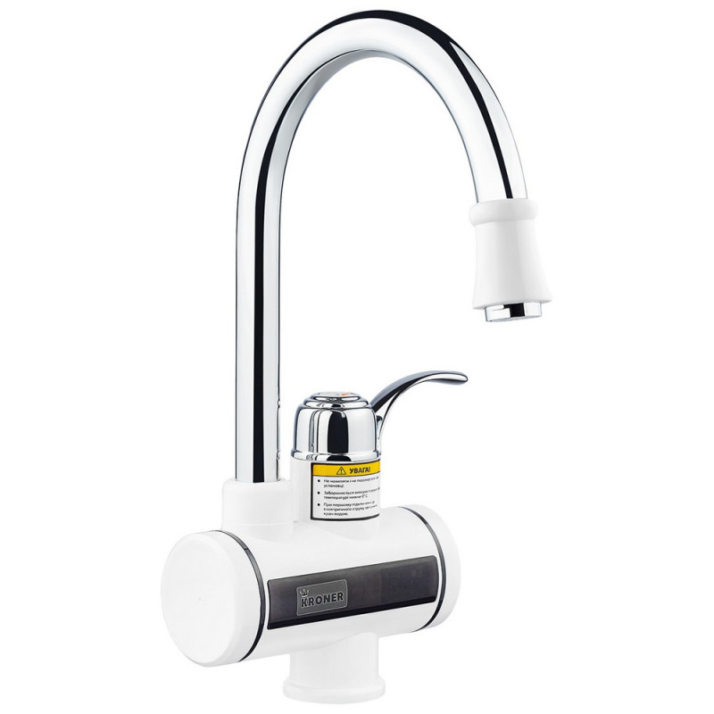 Проточный кран Kroner KRM Volt - CW091 с дисплеем