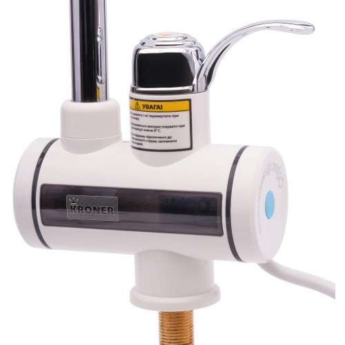 Проточный кран Kroner KRM Volt - CW091 с дисплеем