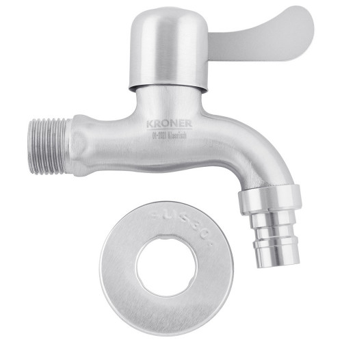 Кран для полива Kroner KRP Edelstahl Klassisch - ESG099 1/2'' УР