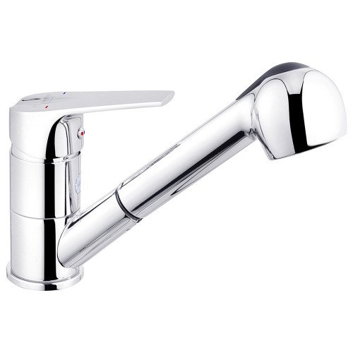 Смеситель для кухни с выдвижным изливом Kroner KRM Odra - C030 - T