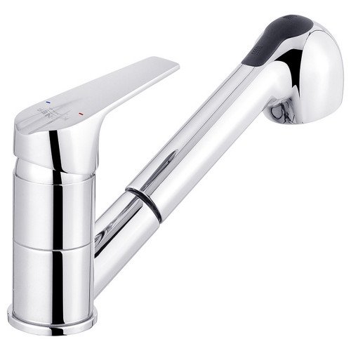 Смеситель для кухни с выдвижным изливом Kroner KRM Odra - C030 - T