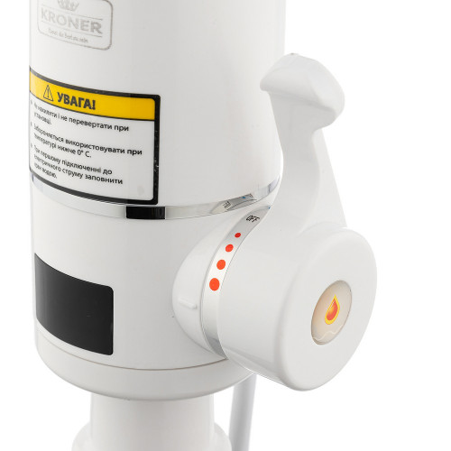 Проточный кран Kroner KRM Volt - CW092 с дисплеем