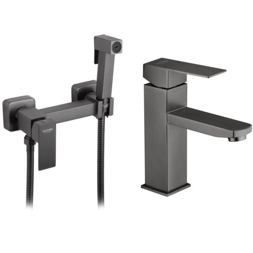 Набор 2в1 Kroner KRP Edelstahl Kubus - PVD052 + Kroner KRP Edelstahl Kubus - PVD010