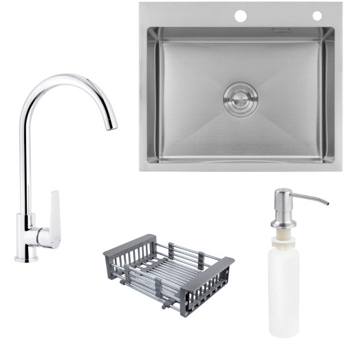 Набор 3в1 Kroner KRP Gebürstet - 6050HM + Kroner KRP Eifel - C030 + Kroner KRP Spender - 016