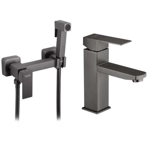 Набор 2в1 Kroner KRP Edelstahl Kubus - PVD052 + Kroner KRP Edelstahl Kubus - PVD010