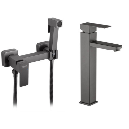 Набор 2в1 Kroner KRP Edelstahl Kubus - PVD052 + Kroner KRP Edelstahl Kubus - PVD010-3